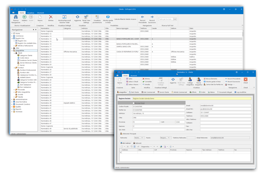 Software Gestione Clienti Software Gestione Clienti